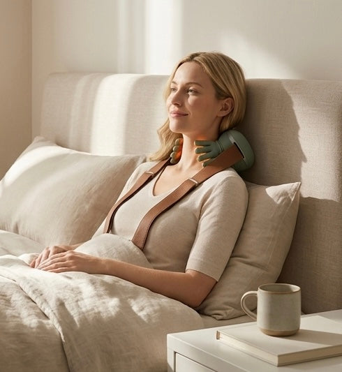 Masseur Cervical Chauffant — Libérez vos tensions en 10 minutes
