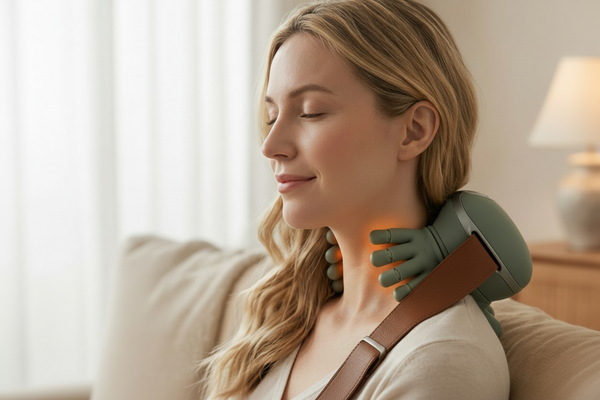 Coffret Rituel Complet – Masseur Cervical + Diffuseur Méduse + Projecteur Galaxie