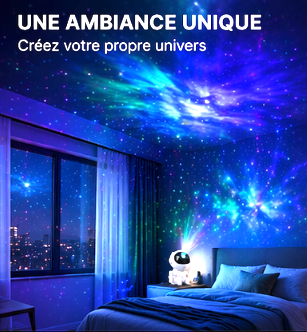 Projecteur Galaxie Astronaute – Ambiance Étoilée