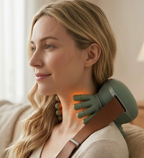 Masseur Cervical Chauffant — Libérez vos tensions en 10 minutes